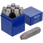 Bgs chiffres a frapper jeu de 9 chiffres - choisissezici : 12 mm