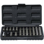 Coffret de 14 embouts 6 pans allen btr courts et longs carre adaptateur 1 / 2