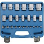 Bgs technic - coffret de 24 douilles us / gb cotes au pouces de 1 / 4 et 1 / 2 - 6 pans