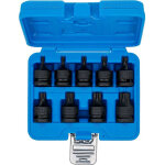 Bgs technic - coffret 9 torx males a choc impact de t20  t70 cliquet 1 / 2 (12. 7)