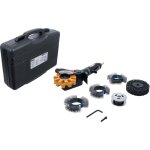 Bgs technic - coffret de ponceuse / polisseuse pneumatique et jeu d'accessoires