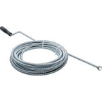 Bgs technic - furet deboucheur de canalisations a ressort avec tete d'accrochage 10 m x 9 mm Bgs technic - furet deboucheur de canalisations a ressort avec tete d'accrochage 10 m x 9 mm