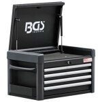 Bgs technic - haut de servante d'atelier profi 4 tiroirs vide