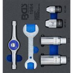 Bgs technic - insert de servante d'atelier 1 / 6 : porte taraud et filières 6 pièces Bgs technic - insert de servante d'atelier 1 / 6 : porte taraud et filières 6 pièces