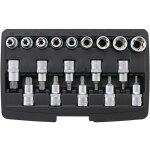 Jeu de 19 embouts et douilles torx males t20 a t70 et femelles e10 a e24 Jeu de 19 embouts et douilles torx males t20 a t70 et femelles e10 a e24