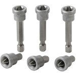 Jeu d'embouts avec but�e de profondeur pour plaques de carton - pl�tre hexagone m�le 6, 3 mm (1 / 4') ...