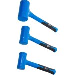 Bgs technic - jeu de maillets de dbosselage anti rebonds  47 / 55 / 65 mm 450 / 765 / 1275 g 3 pices ...