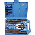 Bgs technic - jeu de pinces � river professionnelles griffe longue 3, 2 ? 6, 4 mm