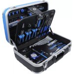 Mallette d'outillage bgs complete, caisse a outils universels 106 pcs