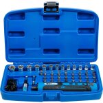 Bgs technic - tournevis sur batterie avec jeu d'embouts et de douilles 41 pi�ces