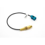 Bgs technic - vhbw adaptateur rca vers fakra compatible avec ford / blaupunkt nx � partir de 10. 2009 ...