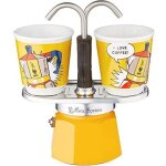 Bialetti 0001405 cafetire manuelle jaune 2 tasses