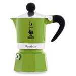 Bialetti 4971 machine � expresso pour tasse, aluminium, vert, 30 x 20 x 15 cm