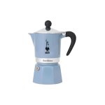Bialetti - rainbow cafetiere 6t alu bleu azur primavera 2024