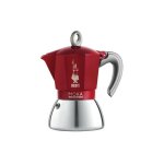 Bialetti - cafetiere italienne new moka induction - 6 tasses - 0, 28 l - rouge