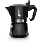 Bialetti - cafetire brikka noire exclusive 2 tasses