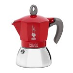 Bialetti - cafetière italienne 2 tasses rouge 6942 Bialetti - cafetière italienne 2 tasses rouge 6942