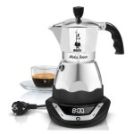 Bialetti - cafetière italienne électrique 6 tasses inox 0006093 Bialetti - cafetière italienne électrique 6 tasses inox 0006093