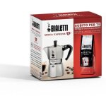 Bialetti moka classico cafeti�re italienne gris 6 tasses