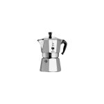 Bialetti - moka express avec bande en aluminium argent� 6 tasses