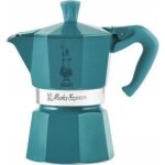 Bialetti moka express zima cafeti�re turquoise 3 tasses