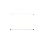 Bic - ardoise blanche double face velleda - 60 x 90 cm