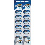 Bic flex 3 : rasoir 3 lames, 10 pi�ces - rasage pr�cis