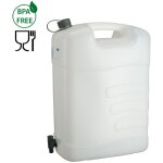 Bidon � eau en plastique pressol 35l avec ruban