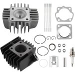 Big bore 41mm 49cc cylindre piston kit for suzuki quadrunner 50 lt50 1984 - 1987