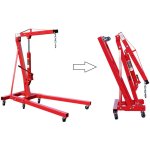 Bigb - grue d'atelier hydraulique pliante 1000 kg