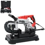 Bigb - scie � ruban portable 1100 w pour m�tal / acier - en mallette