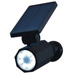 Bionic spotlight deluxe led lampes solaires spot  nergie solaire avec dtecteur de mouvement de 25 ...