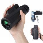 Bisbisous - t�lescope monoculaire 10 x 42, monoculaires de poche haute puissance, t�lescope portable ...