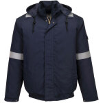 Bizflame work + fr blouson bombers - taille s - marine - portwest