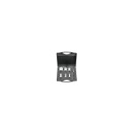 Bizline - coffret - 6 scies cloches clic hss bi - m�tal + arbres 6 pans