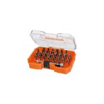 Black&decker - coffret d'embouts de tournevis et adaptateur black&decker a7228 - xj 31 pices