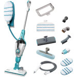 Black&decker - black + decker balai vapeur 1300w multifonctions avec gant steamitt et 12 accessoires ...