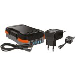 Black&decker ? batterie lithium 12v 1. 5ah usb ? recharge rapide en 2h ? compatible outils 12v ? power ...