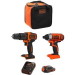 Black - decker bdchd18 et bdcim18n perceuse - visseuse noire orange