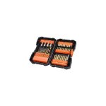 Black&decker - coffret avec un jeu de 41 embouts de tournevis et de forets de diffrentes tailles en ...
