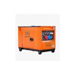 Black&decker - groupe �lectrog�ne black + decker 7. 9kva diesel 230v / 400v insonoris� bxgnd7900e monophas� ...