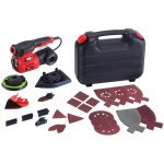 Black&decker - multiponceuse 4 en 1 autoselect filaire - 220 w - plateau pointu r�versible et excentrique ...
