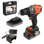 Black + decker outillage - perceuse - visseuse sans fil 18v, sans batterie ni chargeur bld682xn - xj