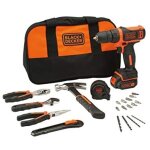 Black&decker - perceuse bdcdc18htsa - qw 18 v 1x1 5 ah accu. + accessoires