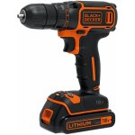 Black + decker perceuse sans fil 18v - 1 vitesse - 0 - 650 trs / min - 30 nm - 2 batteries 1, 5 ah, 1 ...