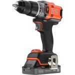 Black&decker - black + decker perceuse visseuse � percussion �co - responsable 18v brushless - 2 batteries ...