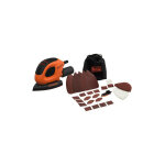 Black&decker - black and decker - ponceuse de finition mouse 55 w avec 15 accessoires en softbag - bew230bc ...