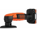 Black&decker - ponceuse de d�tail sans fil - 12 v - 1, 5 ah - plateau triangulaire 89mm - 1 batterie ...