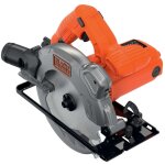 Black&decker - scie circulaire filaire 1250 w � 190 mm - black + decker - avec 2 lames - cs1250la - qs ...