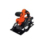 Black&decker - black + decker bdccs18 scie circulaire sans fil 18v 140 mm batterie 1, 5ah chargeur